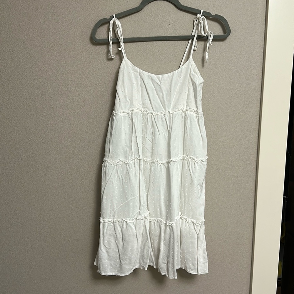 White summer dress